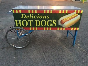 hot dog cart rental