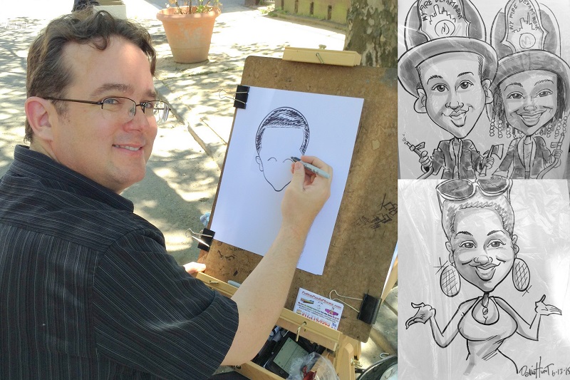 caricaturist for hire nyc